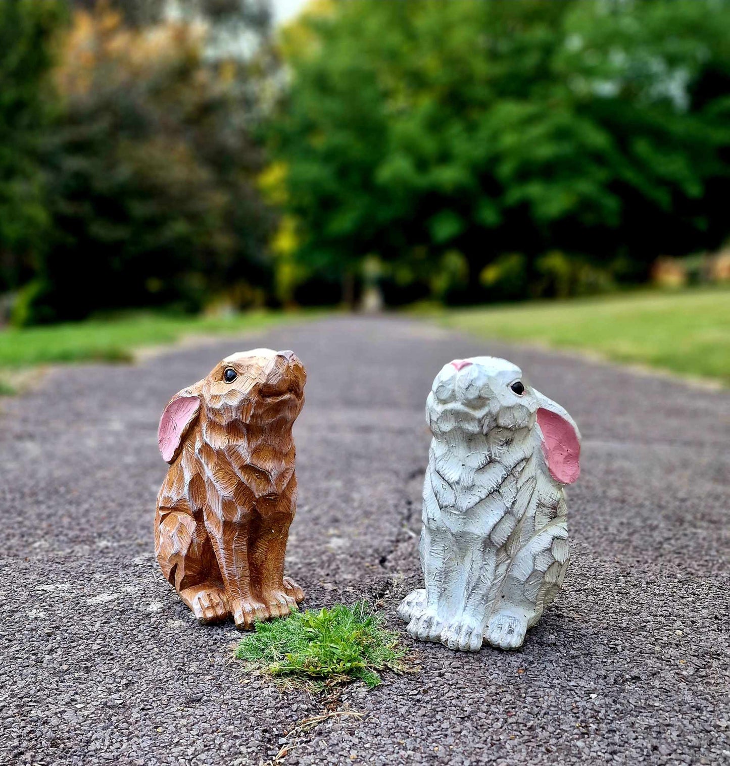 Rabbit statue